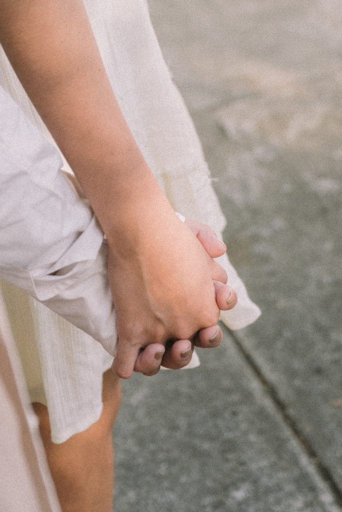 Lesbian Couple Holding Hands